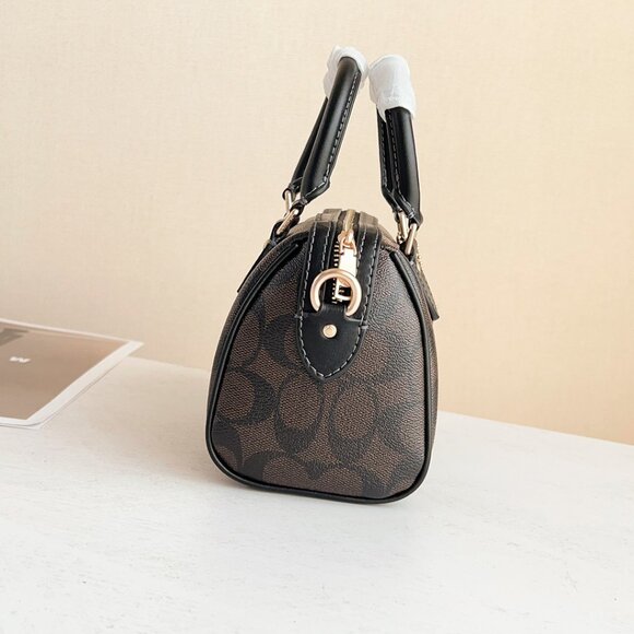 Coach women's Rowan PVC New Boston Bucket Mini Tote. - Picture 4 of 9